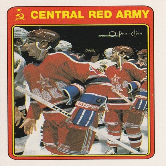 Central Red Army - Vintage 1990 O Pee Chee Super Series Card - Card Number 11R - Picture 1 of 2